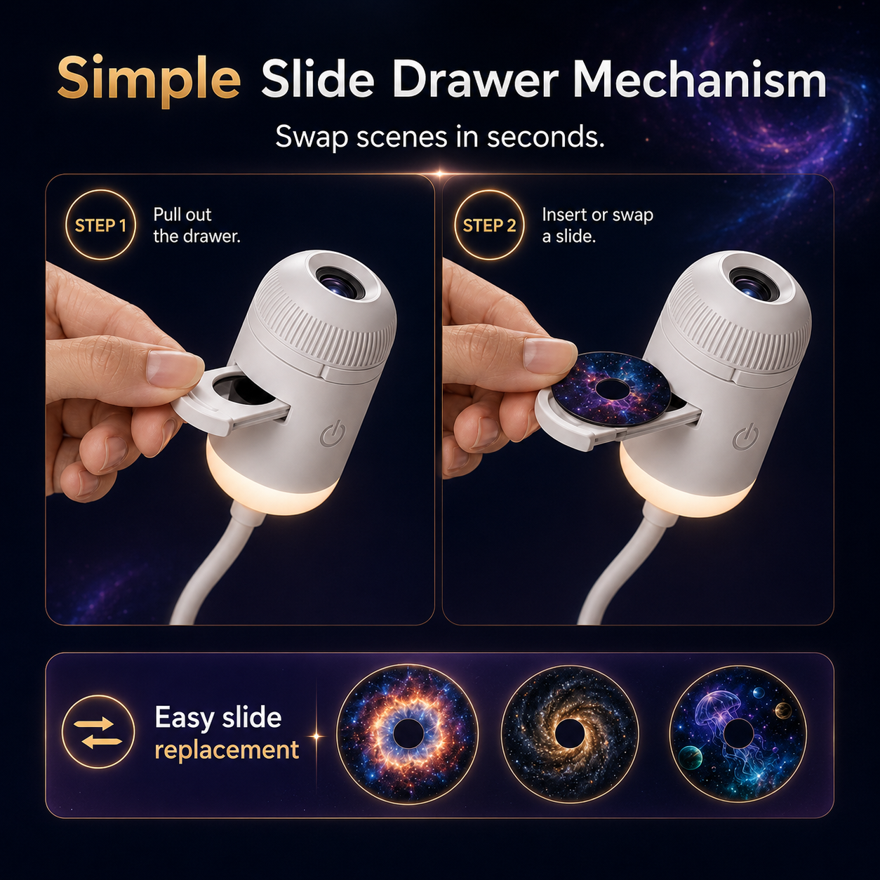 Galunora DreamLight™ Für ruhige Nächte & besseren Schlaf