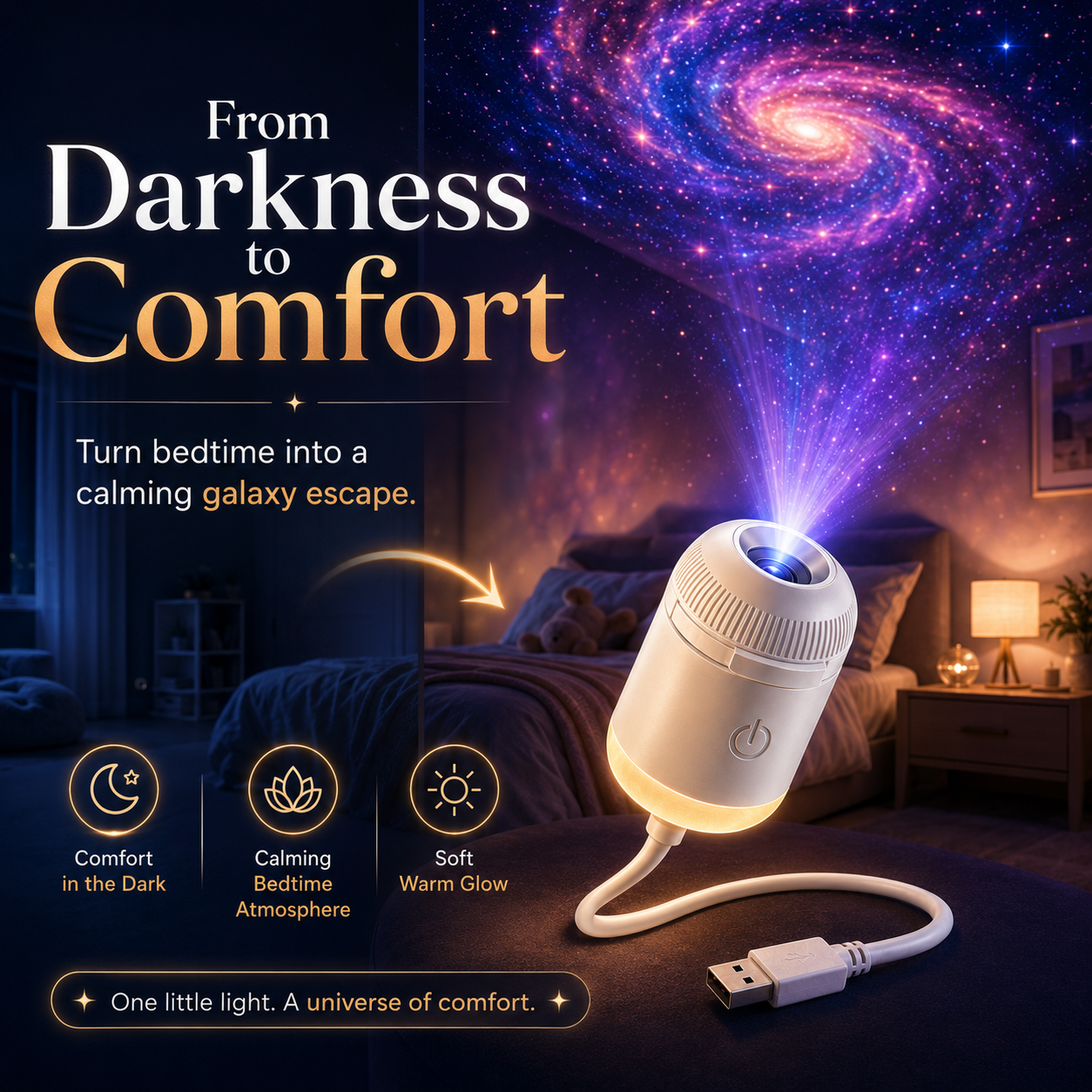 Galunora DreamLight™ Für ruhige Nächte & besseren Schlaf